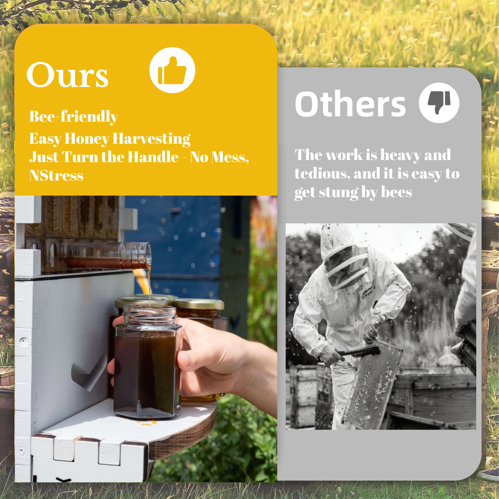 ApiaryPro Flow Bee Hive with Tap | Automatic Honey Bee Hive for Beginners & Experienced Beekeepers | Easy Honey Harvesting Box