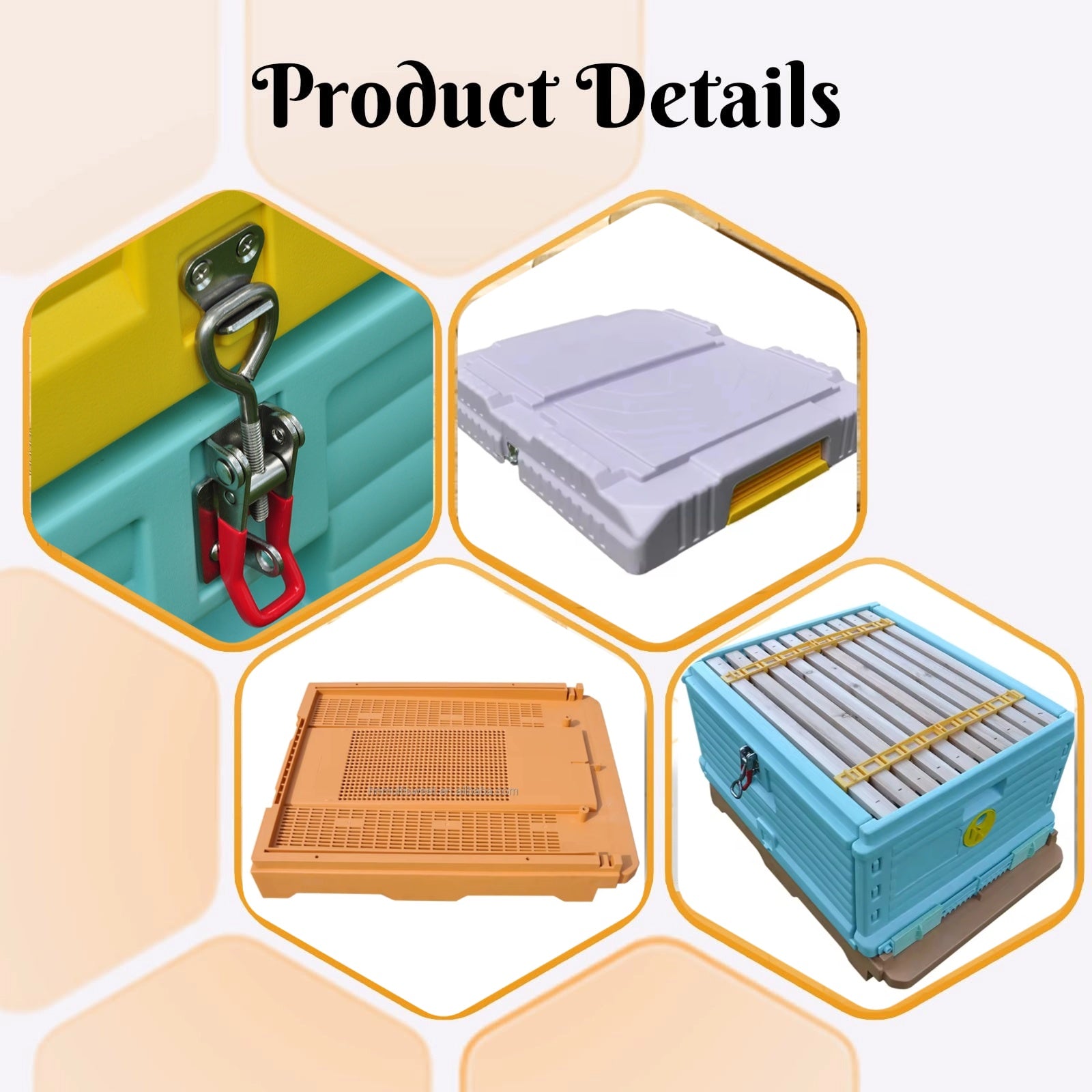 ApiaryPro Insulated Plastic Bee Hive – Durable HDPE Beekeeping Box | Weatherproof, Thermal Protection & Easy Assembly for Backyard and Professional Beekeepers